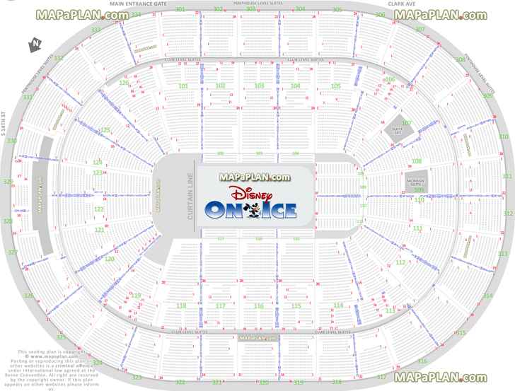 Verizon Center Seating Chart Disney On Ice