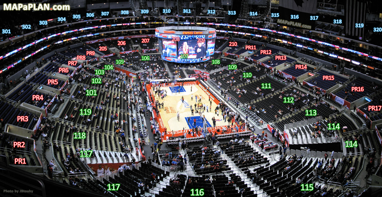 Staples Lakers Seating Chart