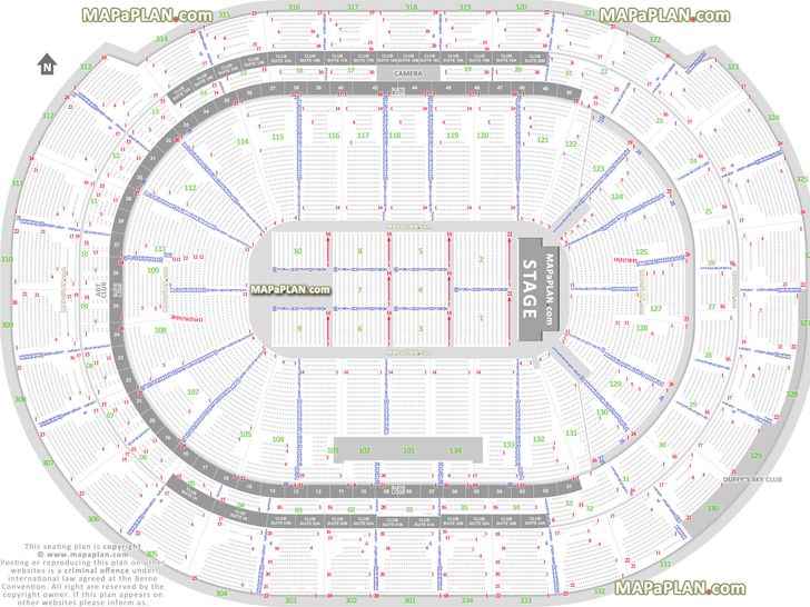 Bb T Center Seat Row Numbers Detailed Seating Chart Sunrise