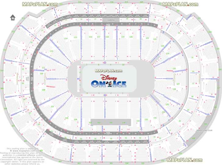 Disney On Ice Los Angeles Seating Chart