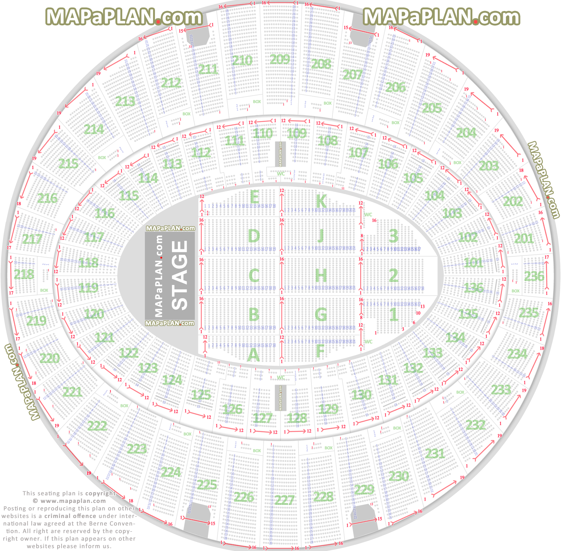 Binghamton Forum Seating Chart