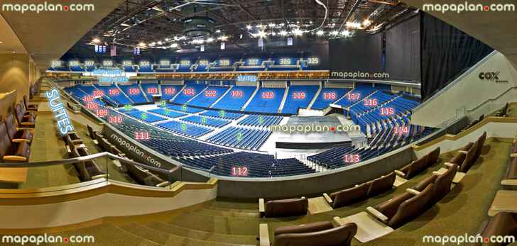 Bank Of Oklahoma Center Seating Chart Tulsa