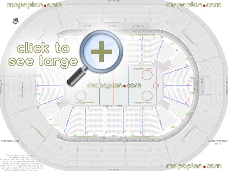 tulsa oilers hockey ok printable virtual information guide full exact row letters numbers floor plan review rows a b c d e f g h j k l m n p q r s t u v w x Tulsa BOK Center seating chart