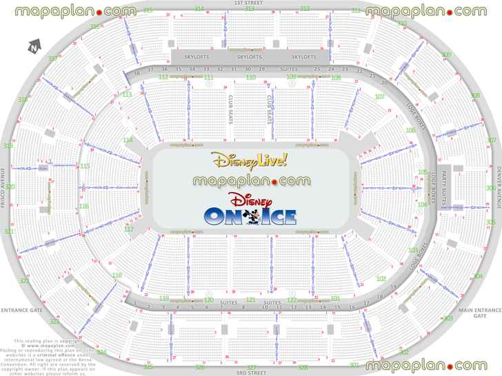 Disney On Ice Staples Center Seating Chart