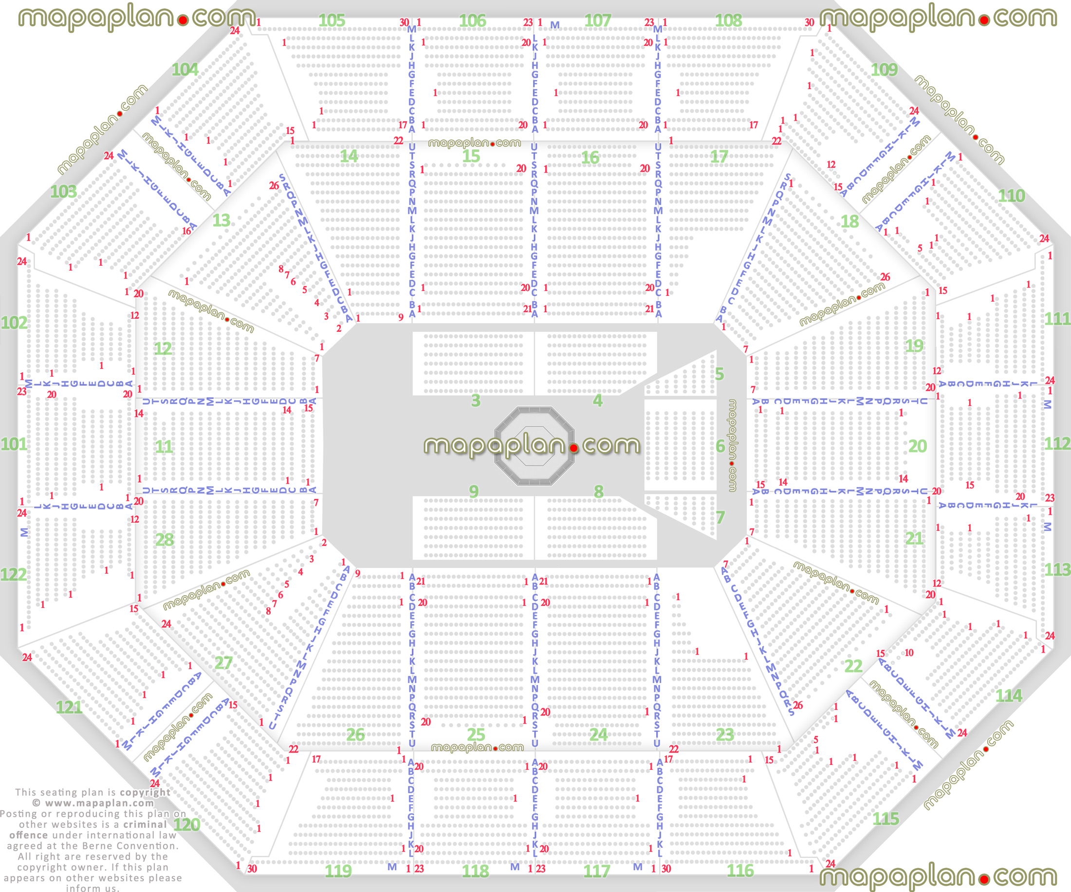 Mohegan Sun Arena - UFC MMA fights & boxing match events ...
