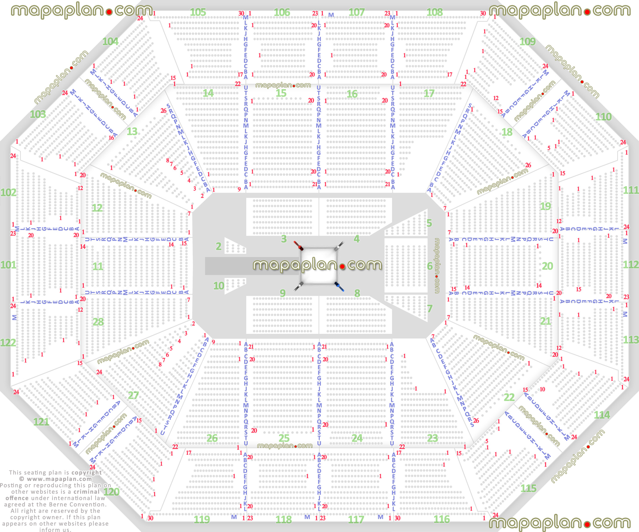 Massmutual Center Seating Chart Wwe