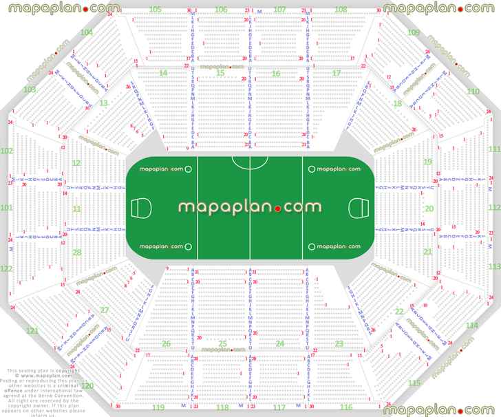 Mohegan Sun Seating Chart With Row Numbers