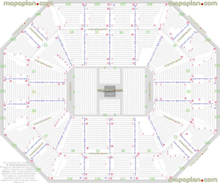 Sun Arena Time Square Seating Chart