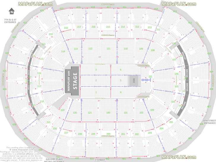 Wolf Trap Detailed Seating Chart