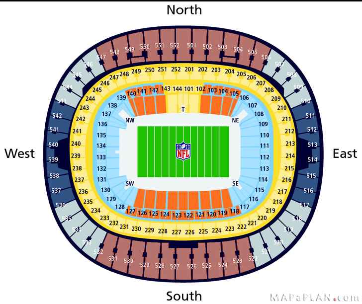 Olympic Stadium London Seating Chart