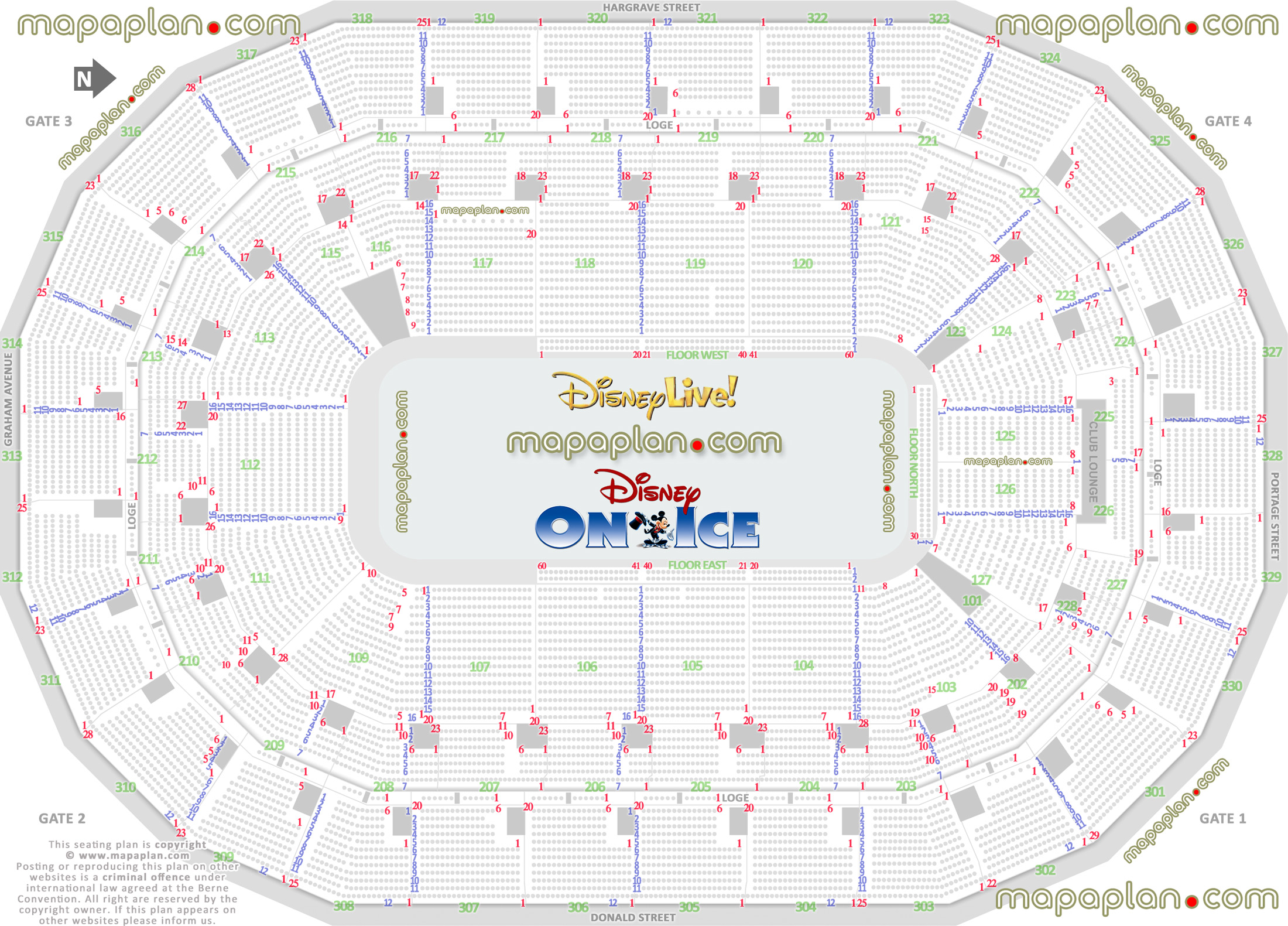 Disney On Ice Winnipeg Seating Chart