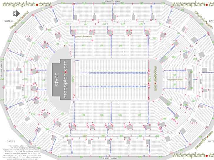 Budweiser Stage Seating Chart Toronto