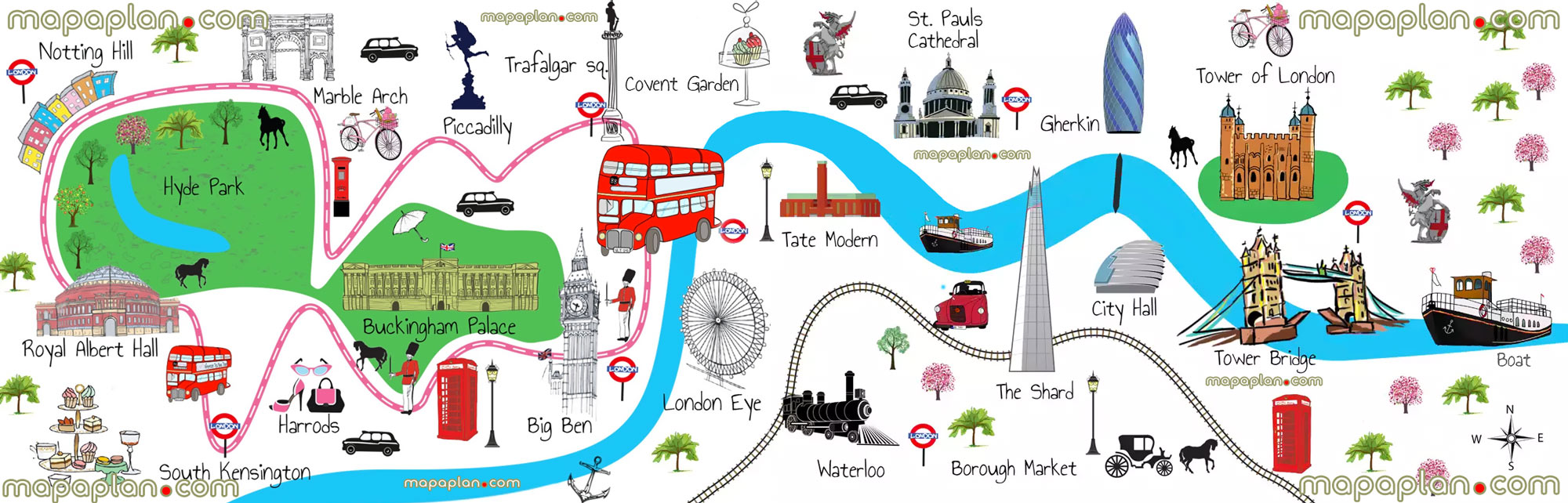 Результат пошуку зображень за запитом "map of london for kids"