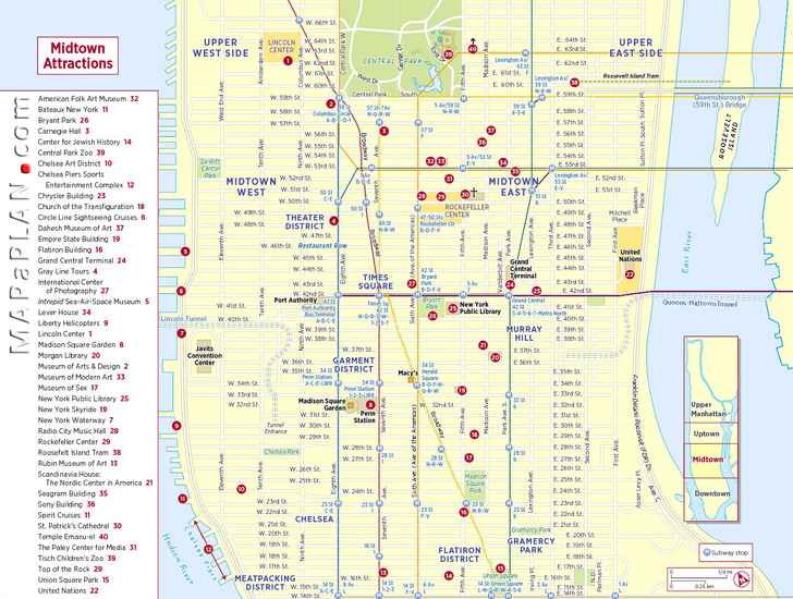 printable map of manhattan streets Maps Of New York Top Tourist Attractions Free Printable printable map of manhattan streets