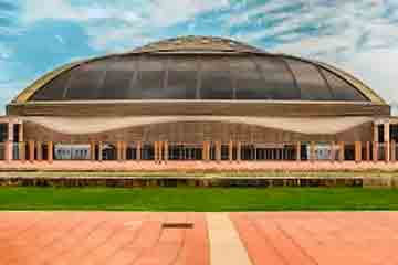 barcelona palau sant jordi detailed interactive seat row numbers map plan