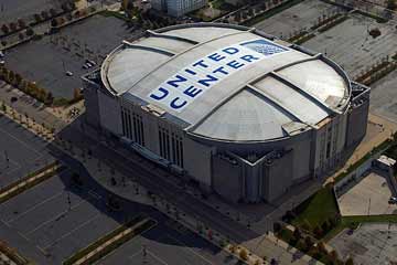 chicago united center arena detailed row numbers chart