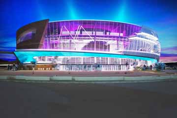 las vegas new t mobile arena center detailed row numbers chart map