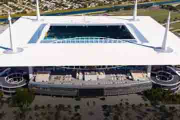 miami hard rock stadium arena detailed interactive seat row numbers chart plan