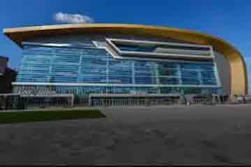 milwaukee fiserv forum center arena detailed interactive seat row numbers chart