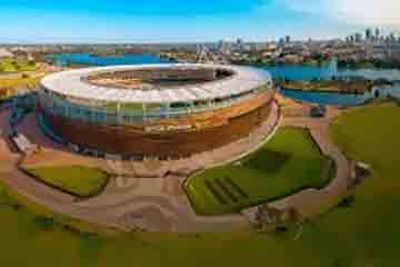 perth optus stadium detailed interactive seat row numbers map plan