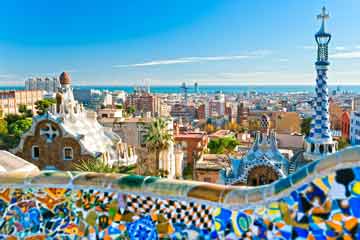 barcelona top tourist attractions printable city street map