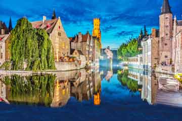 bruges city top tourist attractions download printable street guide