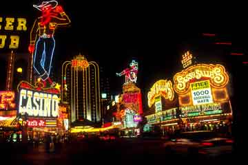 las vegas usa city top tourist attractions printable street plan