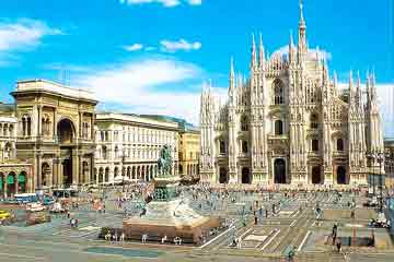 milan city top tourist attractions printable street plan guide thumbnail