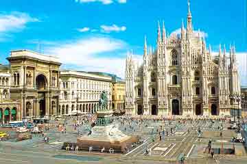 milan city top tourist attractions printable street plan guide