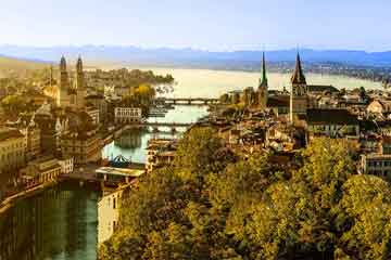 zurich city top tourist attractions download printable street guide