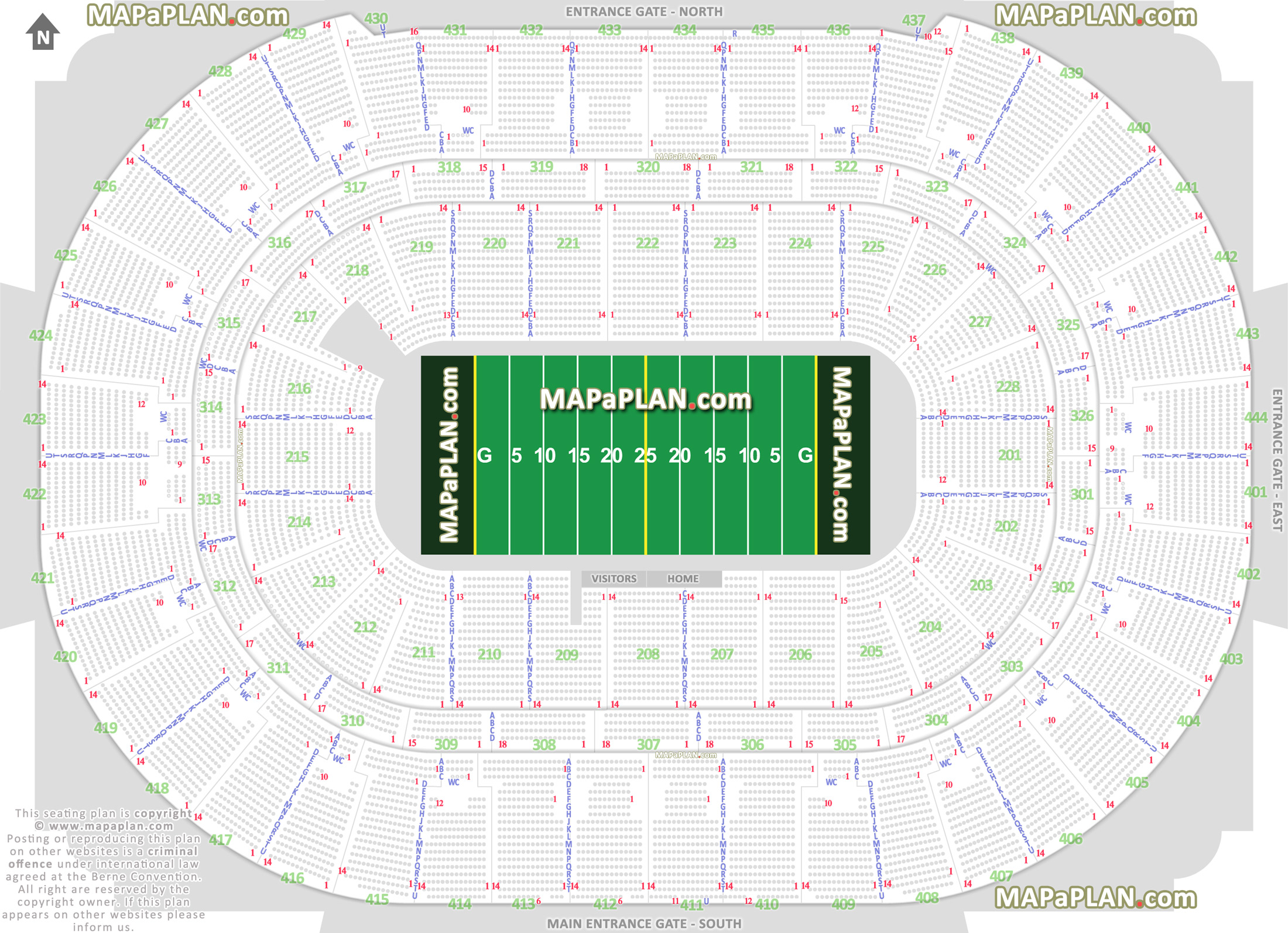 la kiss afl arena football best partial obstructed view seat finder precise aisle numbering rear location data Anaheim Honda Center seating chart