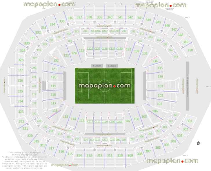 Atlanta Mercedes-Benz Stadium interactive map interactive atlanta united fully seated soccer game find best seats row numbering system seats per row individual find seat locator best interactive seat finder tool precise detailed location data