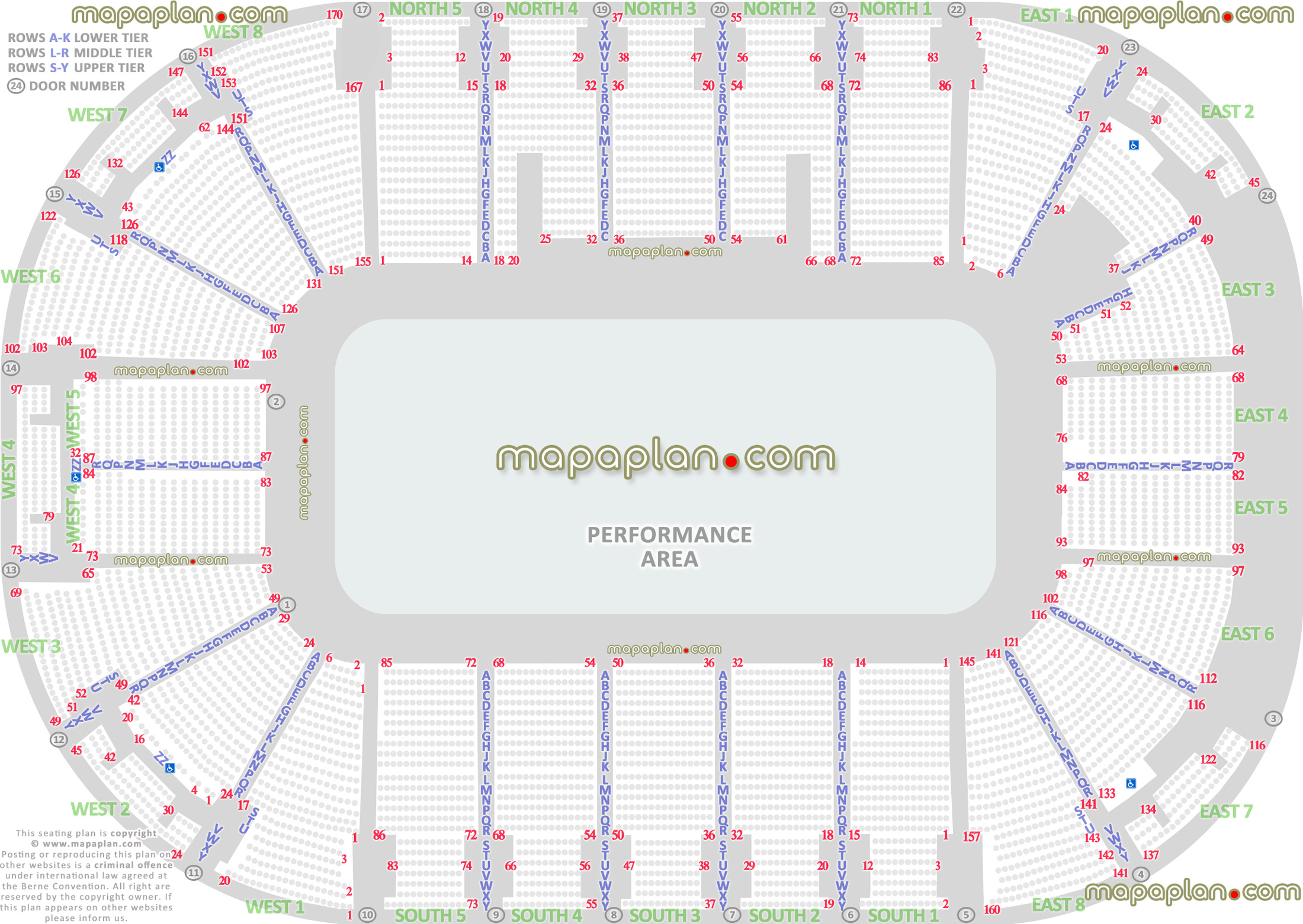 performance area shows half house theatre sport events arenacross football basketball cirque soleil circus find best place sit good bad worst partial obstructed view review rows sections Belfast Odyssey SSE Arena seating plan