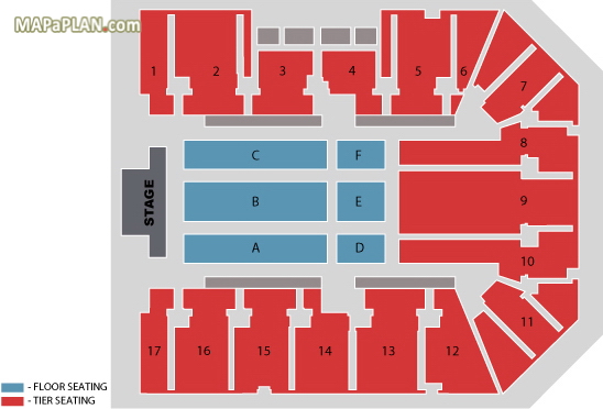 All seated official Ticketmaster chart Birmingham Resorts World Arena NEC seating plan