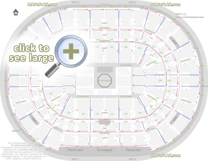 ufc fox chicago illinois mma fights fully seated chart viewer layout wwe wrestling boxing events Chicago United Center seating chart