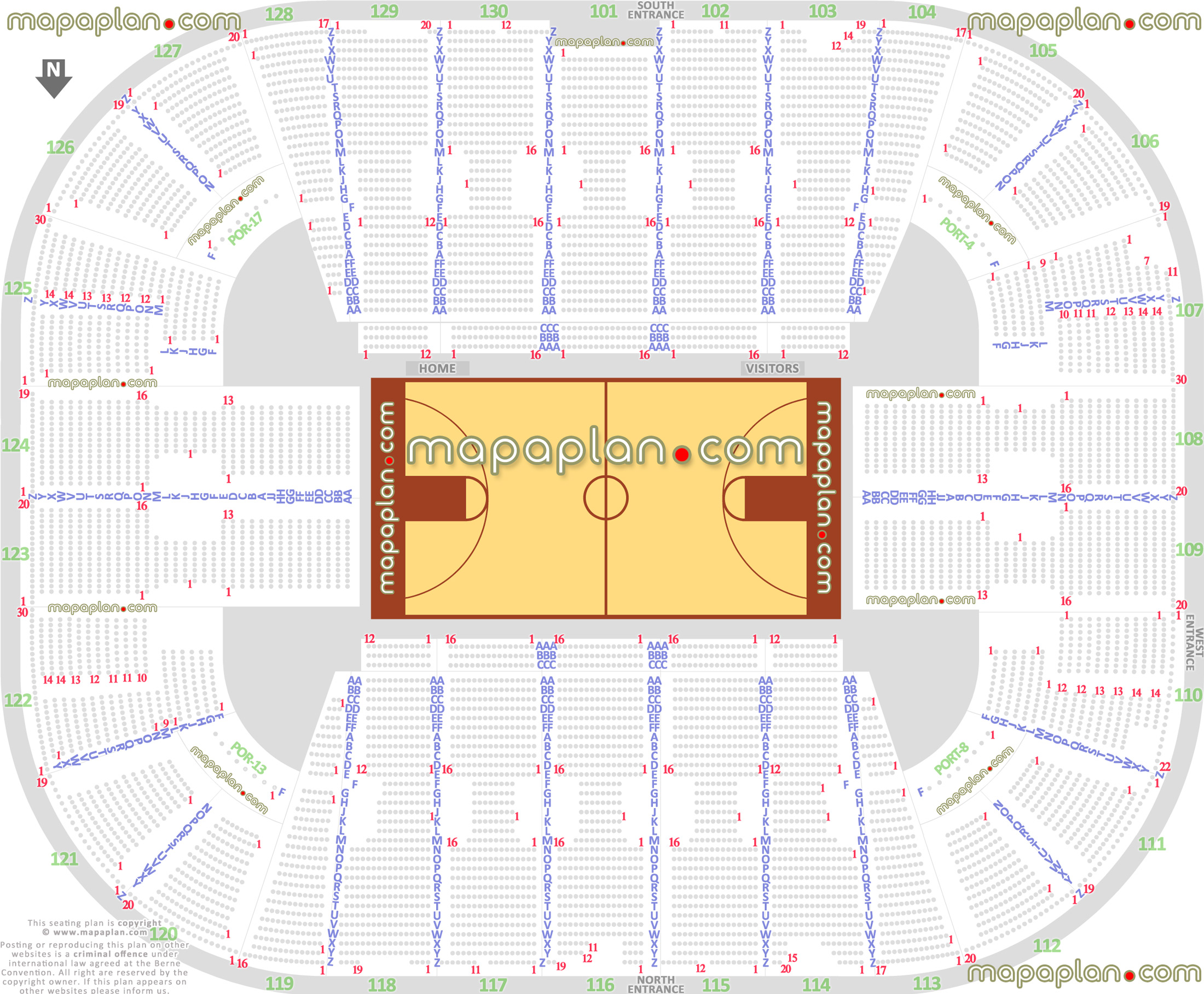 george mason university patriots basketball game stadium plan individual find my seat locator chart how concourse level seats rows numbered best seats selection information guide vip rows aaa bbb ccc Fairfax EagleBank Arena seating chart