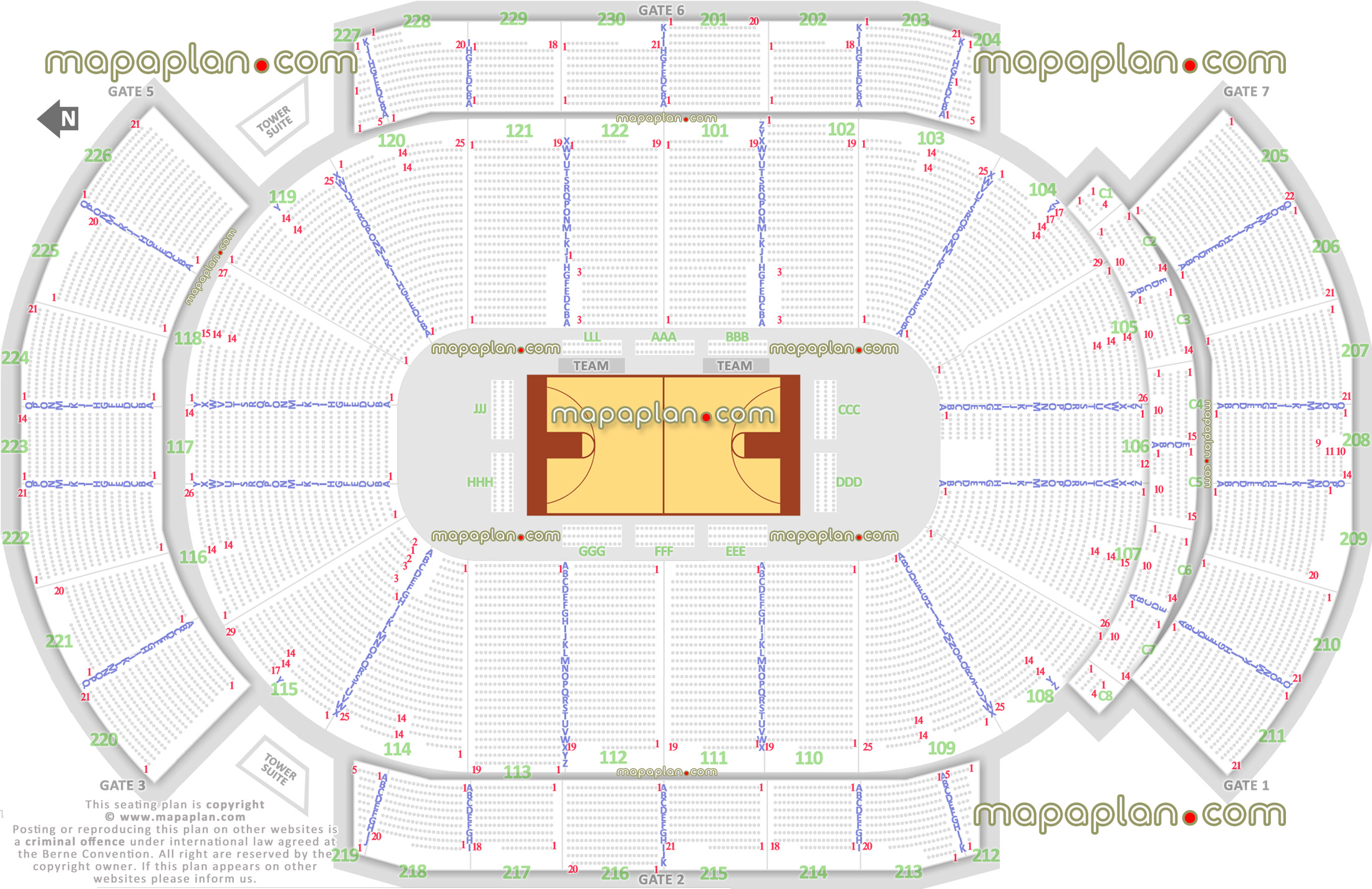 basketball games seating capacity arrangement diagram glendale arena interactive virtual 3d detailed layout glass rinkside center straights sides seats corner ends full exact row numbers plan seats row lower club upper level stadium bowl sections Glendale Gila River Arena seating chart