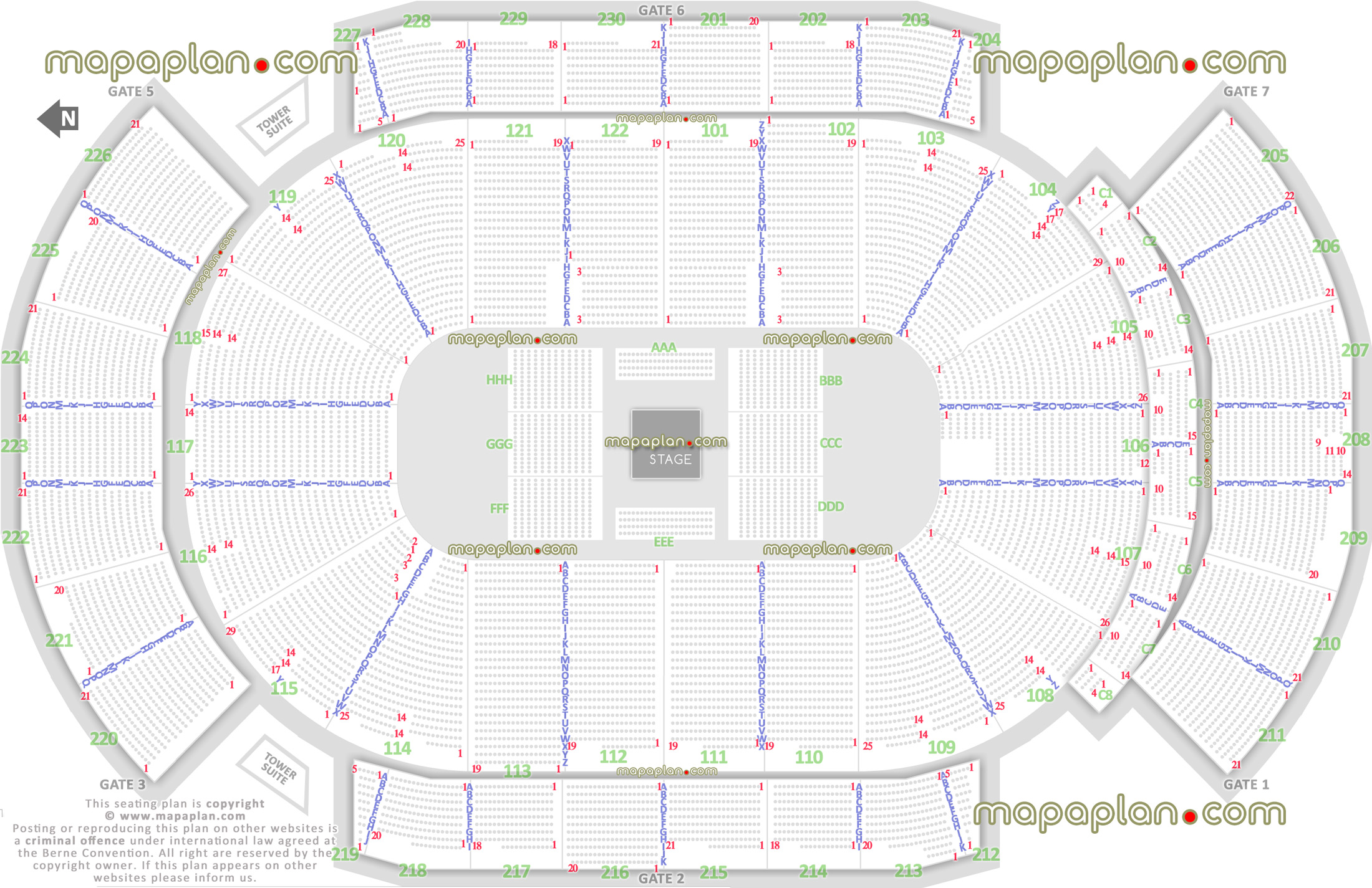 concert stage round printable virtual layout 360 degree arrangement interactive diagram seats row lower club upper level sections best seat numbers selection wheelchair disabled handicap accessible seats plan premium executive loge boxes luxury executive suites Glendale Gila River Arena seating chart