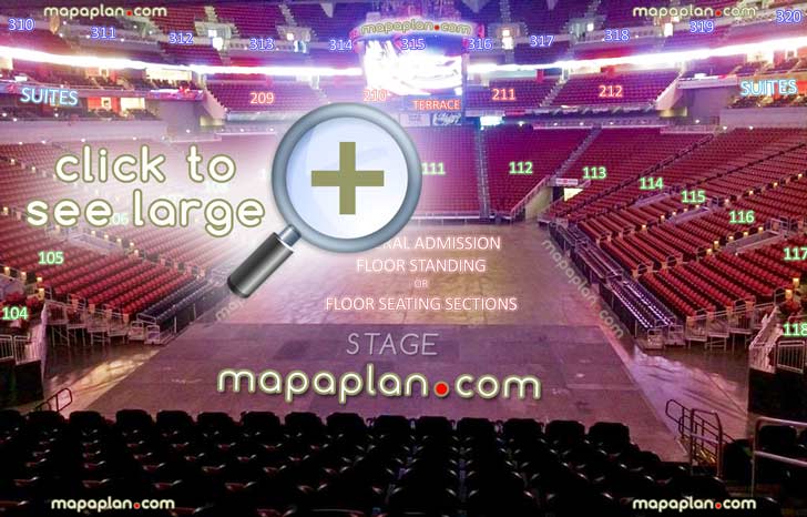 view stage sections rows seats virtual venue 3d interactive inside tour concert interior picture 100 lower 200 terrace 300 upper levels suites general admission standing Louisville KFC Yum! Center seating chart