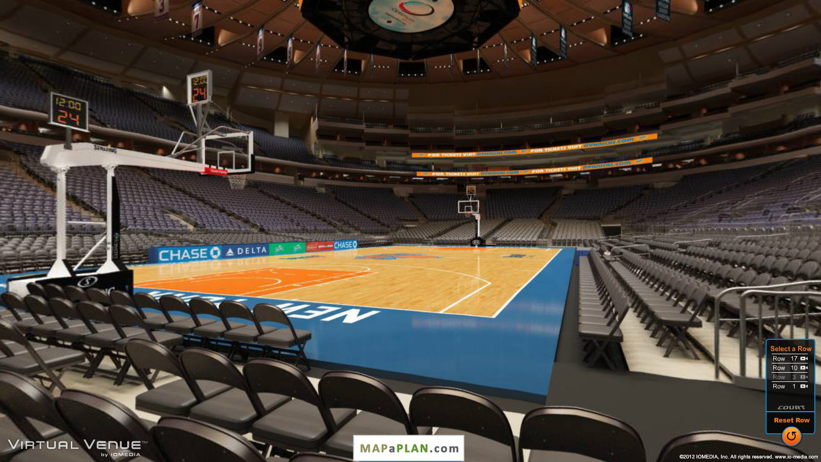 Madison Square Garden seating chart View from section 09