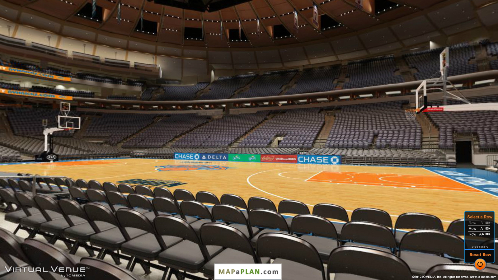 Madison square garden seating chart View from section 12