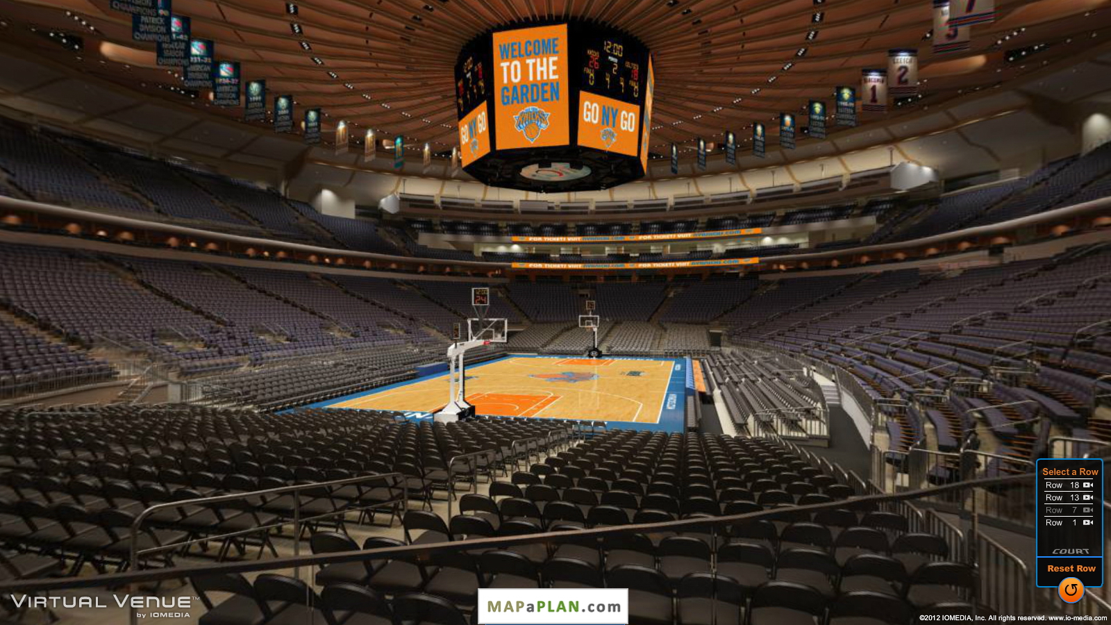 Madison Square Garden seating chart View from section 103