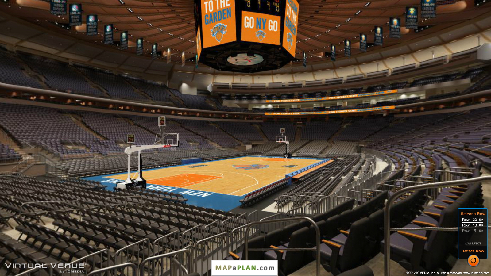 Madison Square Garden seating chart View from section 104