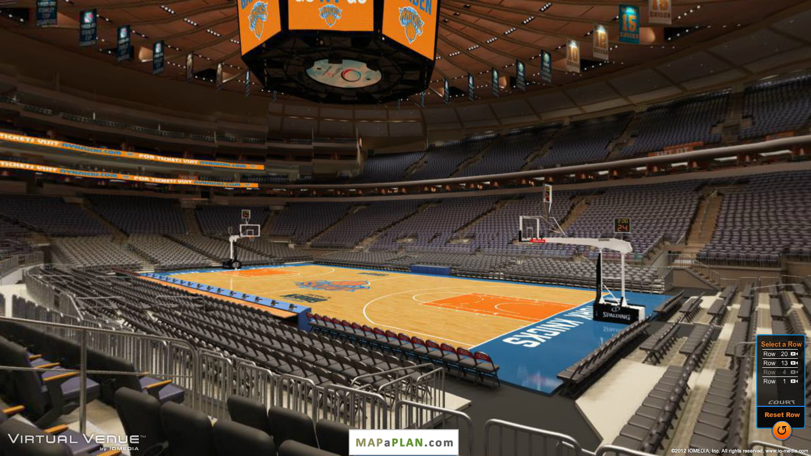 Madison Square Garden seating chart View from section 109