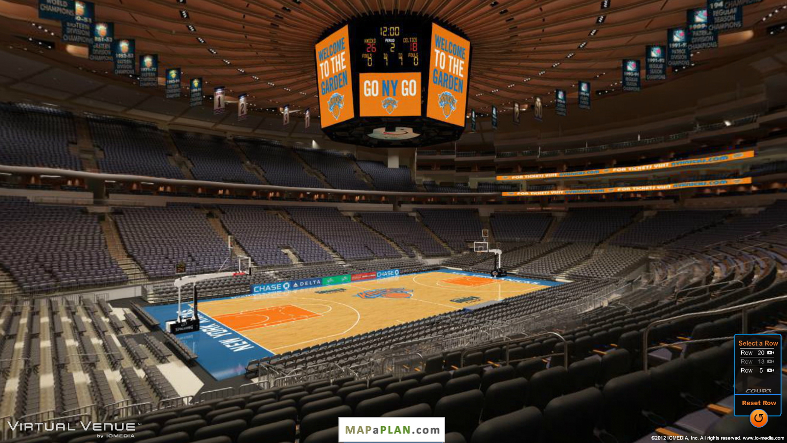 Madison Square Garden seating chart View from section 115