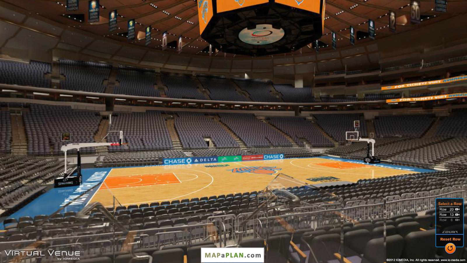 Madison Square Garden seating chart View from section 116