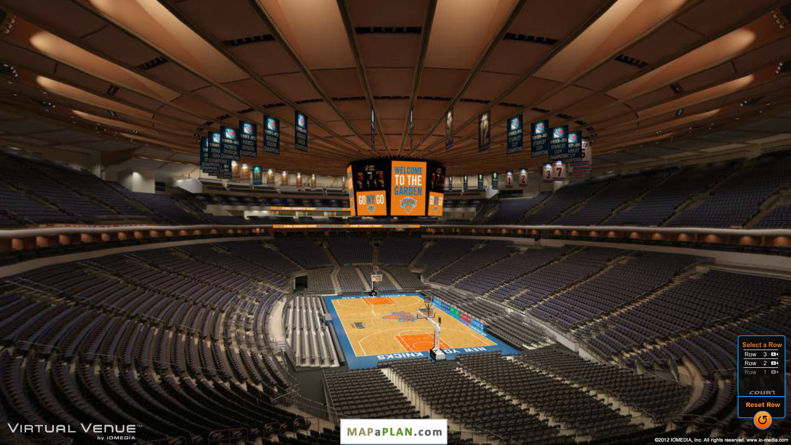 Madison Square Garden seating chart View from section 203