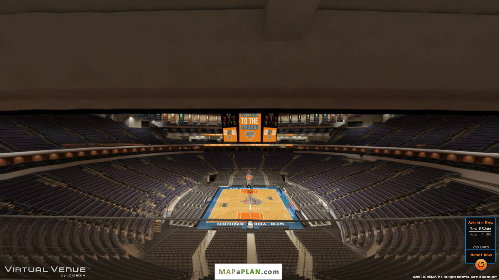 Madison square garden seating chart View from section 204
