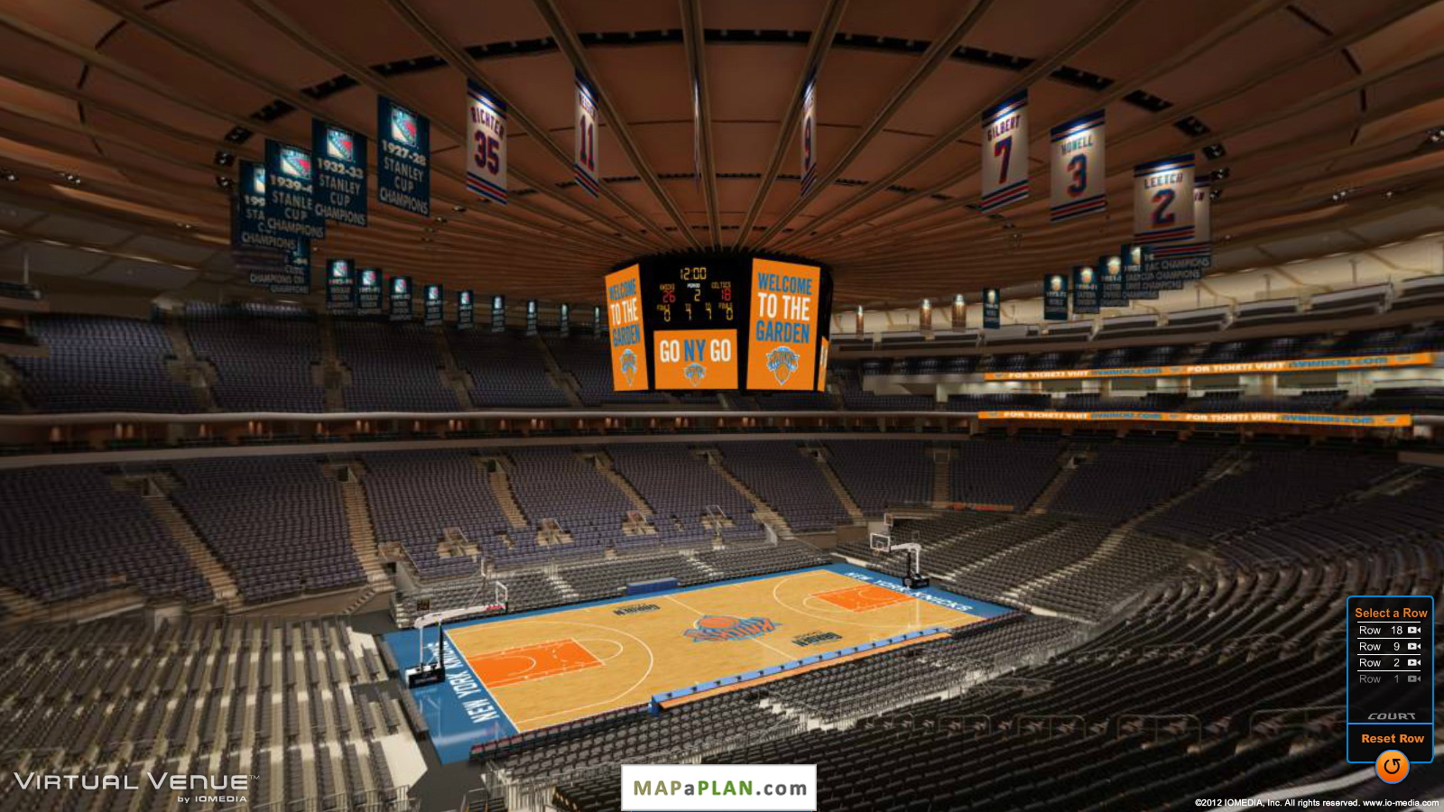 Madison Square Garden seating chart View from section 209