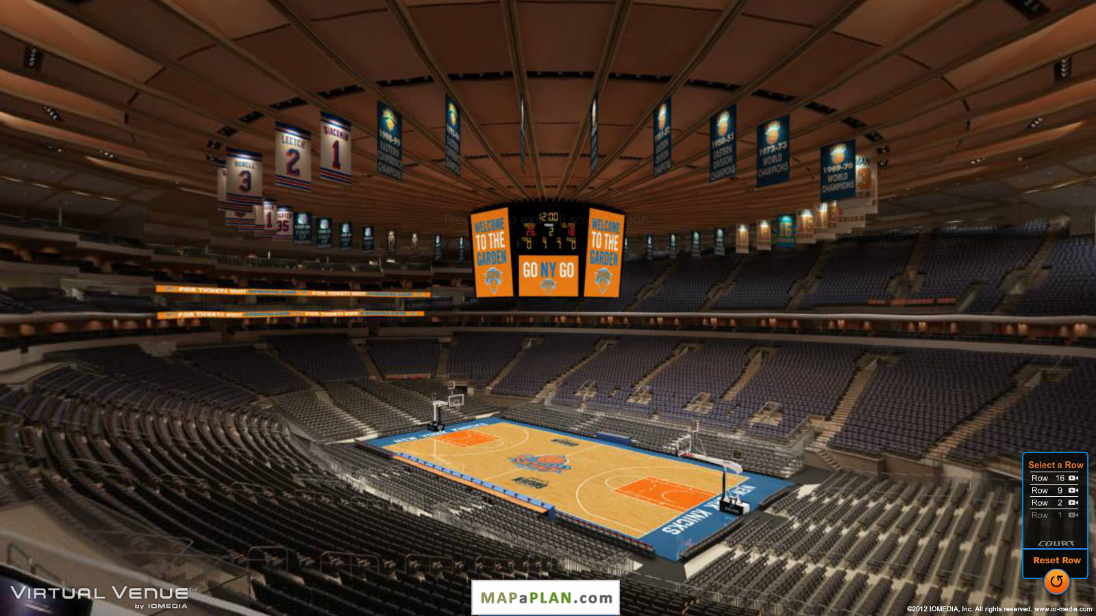 Madison Square Garden seating chart View from section 214